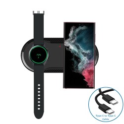 2 in 1 wireless magnetic charger - for Samsung - iPhone - Apple Watch - 20WChargers