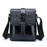Vintage shoulder bag - crocodile skin patternBags