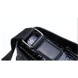 Vintage shoulder bag - crocodile skin patternBags