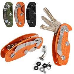 Folding keys organizer - aluminum holderSurvival tools