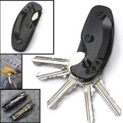 Folding keys organizer - aluminum holderSurvival tools