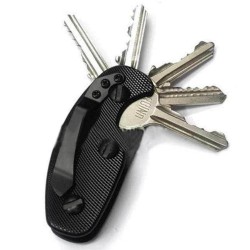 Folding keys organizer - aluminum holderSurvival tools