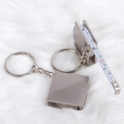 Metal measure tape - keychainKeyrings