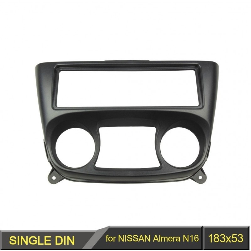 1 Din radio DVD stereo - panel dash - frame - for Nissan Almera N16 2000-2006Installation