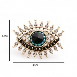 Big blue eye - crystal broochBrooches