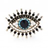 Big blue eye - crystal broochBrooches
