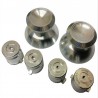 Metal 3D - analog joystick thumb stick caps / buttons - for Sony PS4 ControllerRepair parts