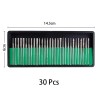 Electric nail drills bits - set 30 piecesNail drills