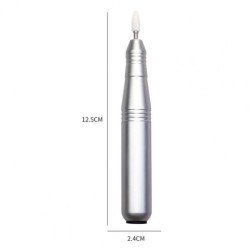 Mini electric nail polisher / drill - set with bits - manicure / pedicure - 35000RPMNail drills
