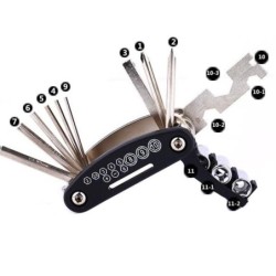 15 In 1 multifunction bicycle repair tool - tire repairRepair