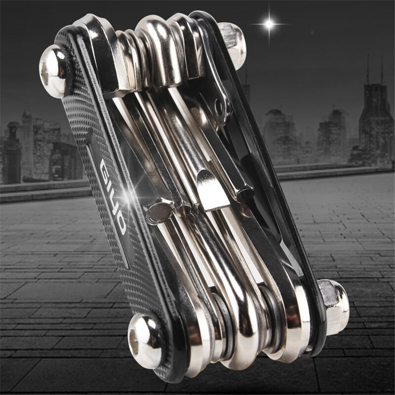 Giyo PT-07 - professional maintenance tool set - multifunctional 11 In 1 bicycle repair toolRepair