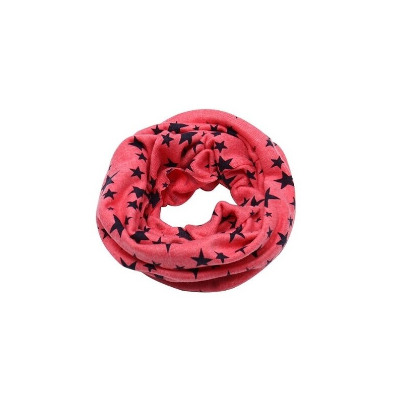 Kids round cotton scarf - stars printedHats & caps