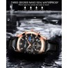 CHENXI - sports Quartz watch - waterproof - leather strap - brown / whiteWatches