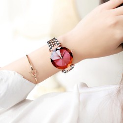 CHENXI - luxury Quartz watch - rose gold - stainless steel - waterproof - redWatches