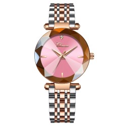 CHENXI - luxury Quartz watch - rose gold - stainless steel - waterproof - pinkWatches