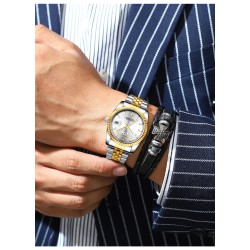 CHENXI - luxury Quartz watch - chronograph - double calendar - waterproof - stainless steelWatches