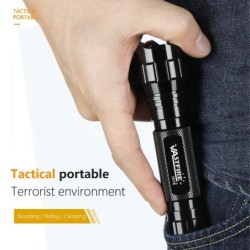 Q5 T6 - 5000lm - LED flashlight - 18650 battery - USB charger - green lightTorches