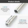 Mini USB flashlight - nursing - doctors - stainless steelTorches