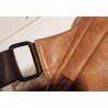 Vintage leather backpack - shoulder bag - large capacityBackpacks
