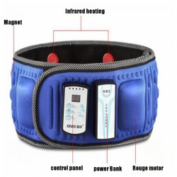 Wireless electric slimming belt - fitness - massage - vibration - belly / body trainerEquipment