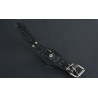 Sports Quartz watch - skull / chain - punk / gothic style - leather strapWatches