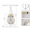 Mini hamster pendant - keychainKeyrings