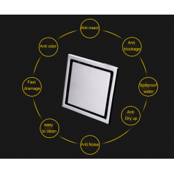 Tile insert - square floor waste - bathroom / shower drainDrains