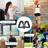 Adjustable back posture corrector - spine / back / shoulder brace - support beltMassage