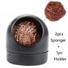 Welding / soldering iron tips cleaner - with sponge / holderSoldering