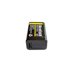 OKCELL - lithium battery - rechargeable - USB - 9V - 800 mAhBattery