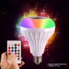 Smart RGB / LED bulb - dimmable - with Bluetooth speaker - remote - E27 - 12WBluetooth speakers