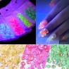 Luminous crystals - rhinestones nail decoration - mixed sizesNail polish
