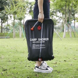 Camp shower bag - solar energy heated - PVC - 20LOutdoor & Camping