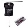 Camp shower bag - solar energy heated - PVC - 20LOutdoor & Camping