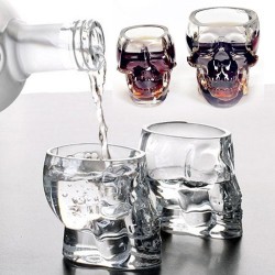 Skull head - shot drink glas - 80 mlBar supply