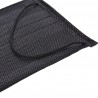 Protective face / mouth masks - disposable - 4-layer - black - 50 piecesMouth masks