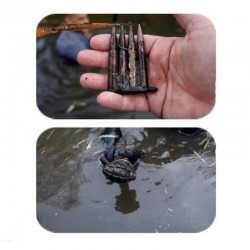 Double sided neodymium magnet - fishing magnet - with eyebolt - 300Kg - D60mmMagnets