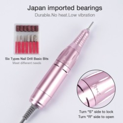 All in 1 - nail dryer / nail dust collector / nail drill - LED UV lamp - 54W - 25000RPMEquipment