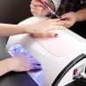 All in 1 - nail dryer / nail dust collector / nail drill - LED UV lamp - 54W - 25000RPMEquipment