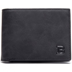 Short leather wallet - cards holder - with zipperWallets