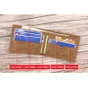 Short leather wallet - cards holder - with zipperWallets