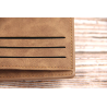 Short leather wallet - cards holder - with zipperWallets