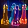 Penis shaped drinking glass - with straws / funnel - 150 ml - 2 piecesBar supply