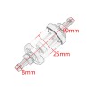 Motorcycle gas / petrol / oil filter - universal - 8 mmMotorbike parts
