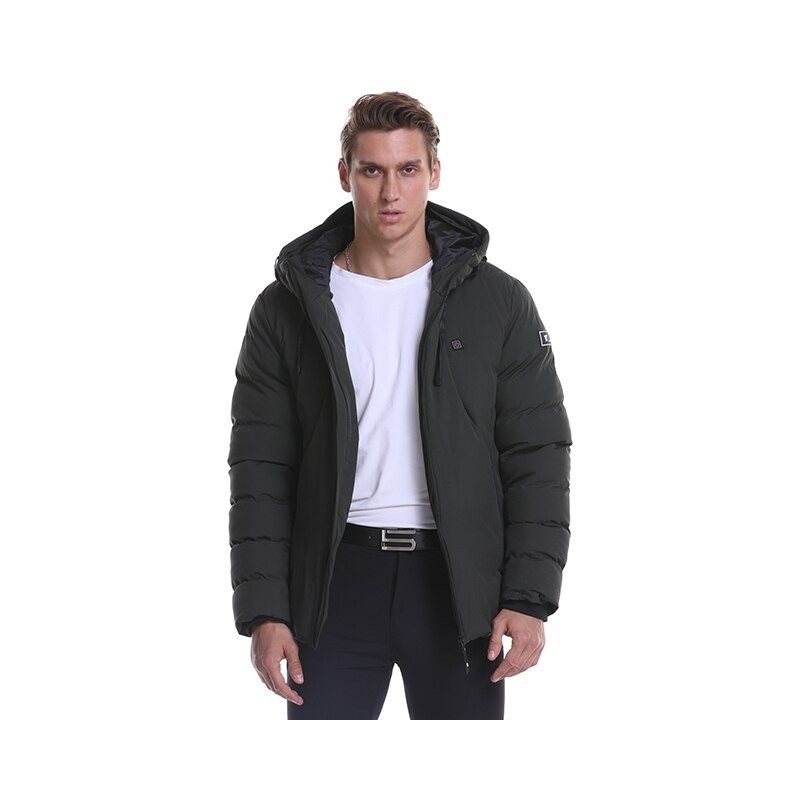 USB - electric heated thermal jacket with hood / zippersJackets