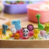 Farm / jungle animals - fruit / desserts forks - 10 piecesCutlery