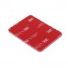 Helmet accessories - for GoPro - curved mount base - adhesive stickers - 16 piecesMounts