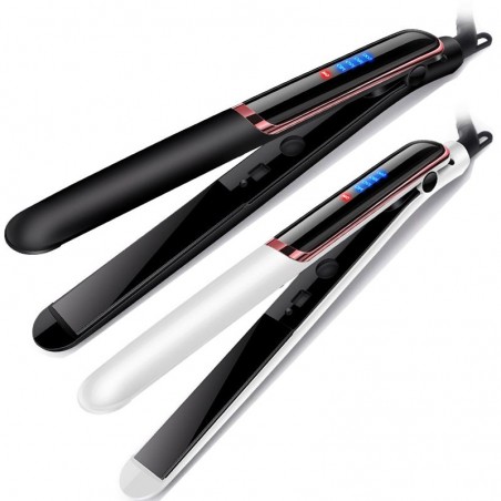 Hair straightener / curler - temperature control - fast heating - wet / dry hairHair straighteners