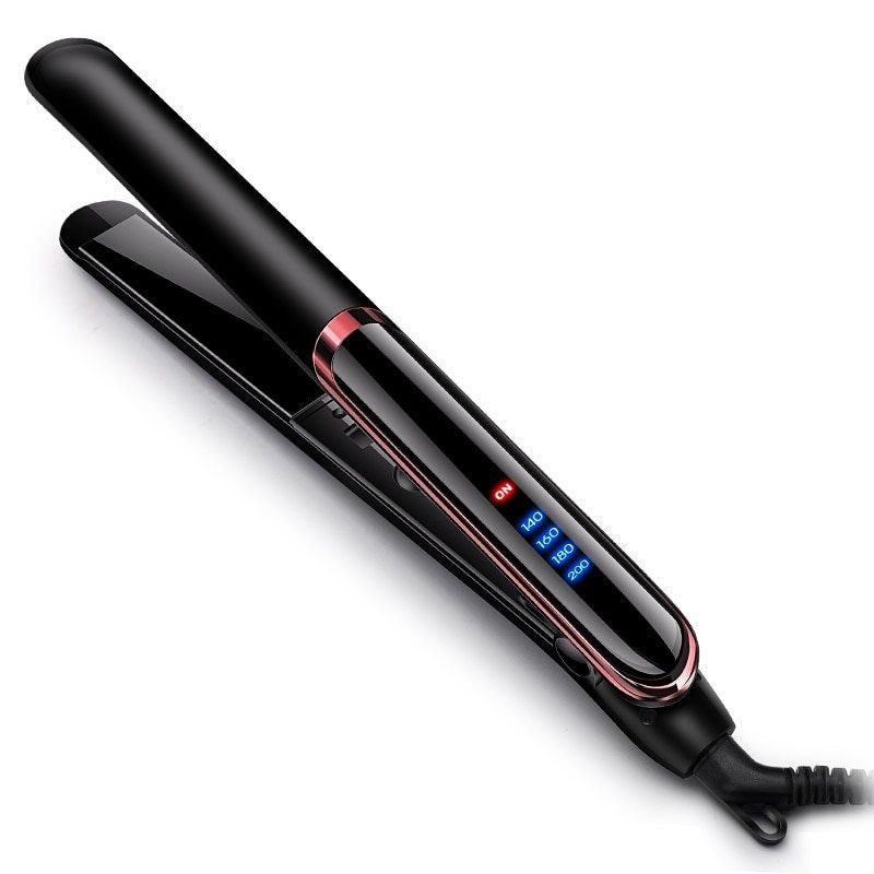 Hair straightener / curler - temperature control - fast heating - wet / dry hairHair straighteners