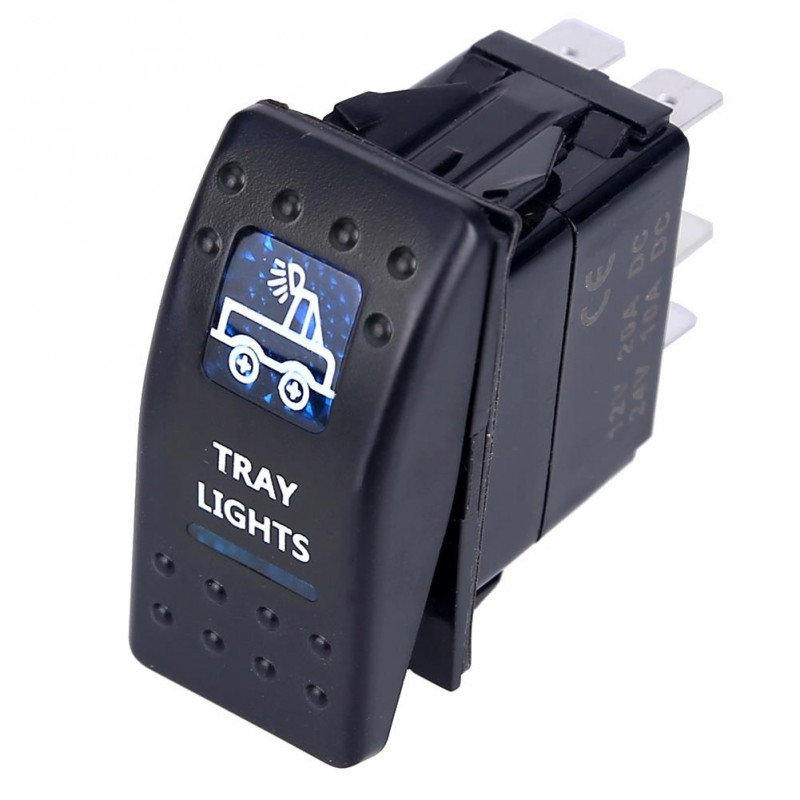 Car switch light - LED toggle switch - waterproof - 12V / 24VSwitches